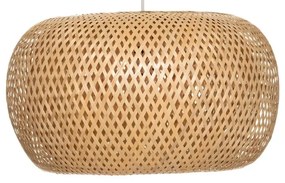 Bambusová závesná lampa REXON