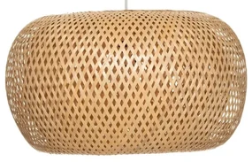 Bambusová závesná lampa REXON