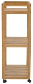 Bambusový pojazdný regál 55x85 cm Aden - Bloomingville
