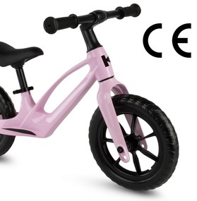 Kidwell Vito – ľahký magnéziový balančný bicykel 2,8 kg, EVA kolesá, ružový