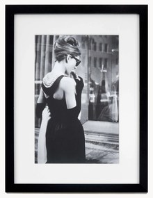 Nástenná dekorácia's rámom Breakfast at Tiffany's