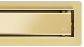 Rea Neox, odtokový žľab 100 cm, zlatá lesklá, REA-G2565