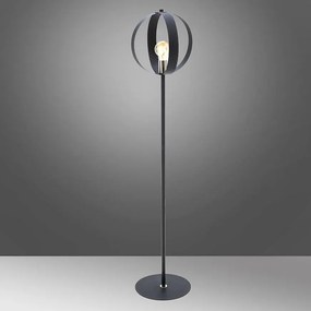 Stojanové svietidlo Livia 6024P-H02-06 čierne zlato LP1