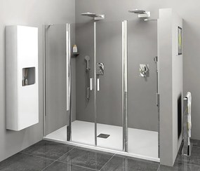 Polysan, ZOOM LINE sprchové dvere 800mm, číre sklo, ZL1280