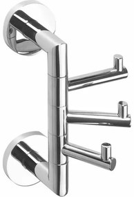 SAPHO XR211 X-Round trojháčik otočný, strieborná