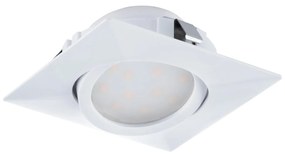 EGLO Zápustné bodové LED svietidlo PINEDA, biele