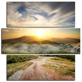 Obraz na plátne - Krásne hory - štvorec 3216D (105x105 cm)