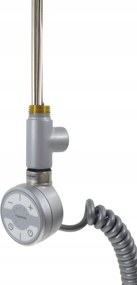 Terma Ohrievač Moa 1200 W Silver saténový trojuholník