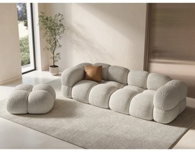 Béžová podnožka Loretto – Cosmopolitan Design