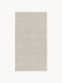 Ručne tkaný pruhovaný koberec do interiéru/exteriéru Turner
