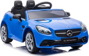 LEAN CARS Elektrické autíčko Mercedes SLC 300 LED MP3 modré