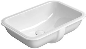 GSI GSI, PURA/CLASSIC keramické umývadlo pod dosku 38x55cm, bielá ExtraGlaze, 724311