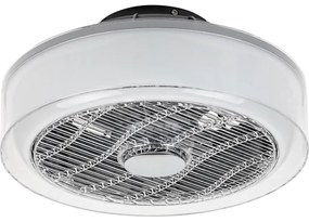 Rabalux - LED Stmievateľné stropné svietidlo s ventilátorom LED/30W/230V + DO