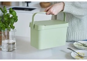 SmartStore Plastový kôš na bioodpad Collect, zelená, 5 l