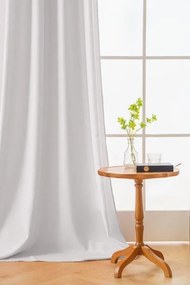 Záves OXFORD LIGHT 140x250 cm, biely Zavesenie: Riasiaca páska