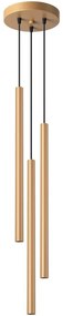 Sollux SL.1172 - Luster na lanku PASTELO 3xG9/8W/230V zlatá