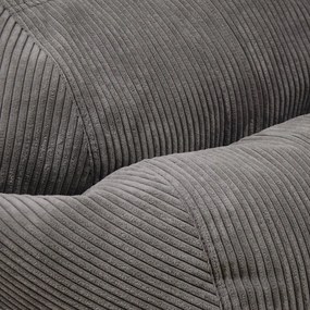 Krémový menčestrový detský sedací vak Roll 80 – SLOWDOWN