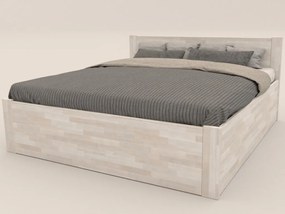 Posteľ s úložným priestorom Fava Box 180x200 cm, bielený buk