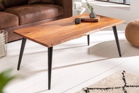 Dizajnový konferenčný stolík Lorelei 110 cm akácia