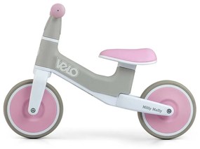 Detský balančný bicykel Milly Mally Velo Pink