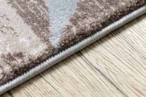 Koberec ARGENT - W6096 Trojuholníky béžový / sivý