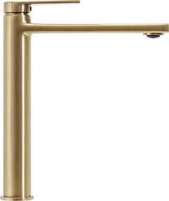 Rea Verso, vysoká umývadlová batéria h-260, zlatá matná, REA-B6564