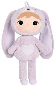 Bábika zajačik fialový 50 cm