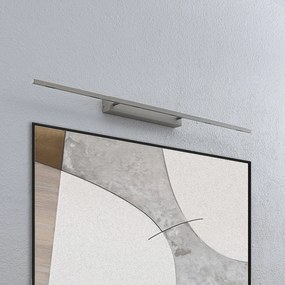Lucande Alexis obrazové LED svetlo, 118 cm nikel