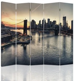 Gario Paraván Brooklynský most v New Yorku Rozmery: 180 x 170 cm, Prevedenie: Klasický paraván