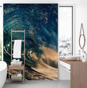 Gario Fototapeta Vlna pri západe slnka Materiál: Vliesová, Rozmery: 200 x 280 cm