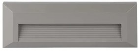 LED Vonkajšie schodiskové svietidlo LED/3W/230V IP65 3000K šedá
