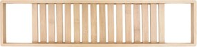 Mexen Bamboo, bambusová polička do vane 70 cm, prírodná bambusová, 701070-00