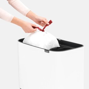 Brabantia BO Touch Bin 11+23L biely