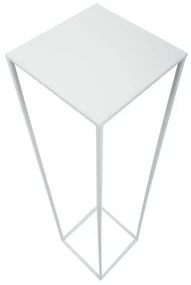 Květinový stojan Basy 100 cm bílý