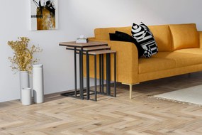 Set 3ks. konferenčných stolíkov Blacky. Akcia -22%. Vlastná spoľahlivá doprava až k Vám domov. 1067443
