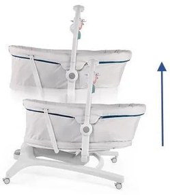 Chicco - Detská postieľka 4v1 BABY HUG biela