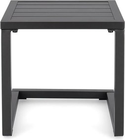 Hliníkový záhradný stolík 40x40 cm Hilde – Bizzotto