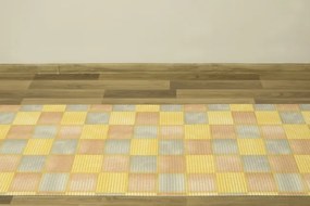 Kúpelňová penová rohož Softy-tex 842 oranžová