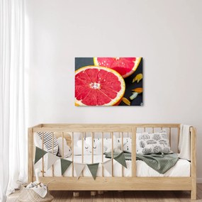 Obraz rozkrojených grapefruitov (70x50 cm)
