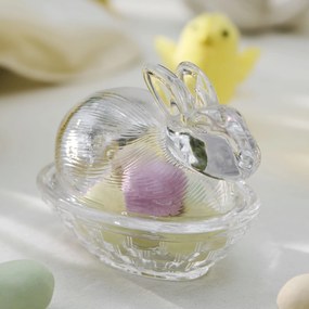 Ib Laursen Veľkonočná dekorácia Easter Bunny Glass