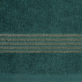 BAVLNENÝ UTERÁK LILA SADA 3KS 70X140 CM TMAVOZELENÁ