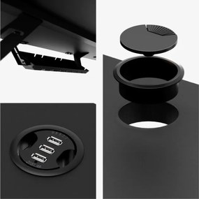 Herný stôl Mark Adler Leader 5.1 čierny