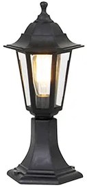 Klasická vonkajšia stojaca lampa čierna 42,2 cm IP44 - New Haven