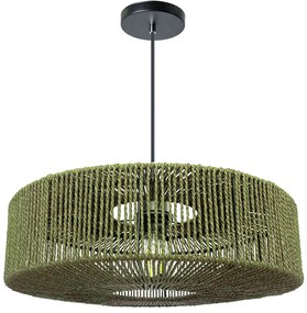Toolight Rea, Stropné svietidlo APP1296-1CP GREEN, OSW-08968