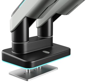 Dvojitý držiak na monitory 49 palcov, sivá-čierna RGB X-Arm Dual