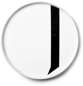 DESIGN LETTERS Porcelánový tanier Letters 20 cm W