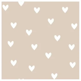 Papierová detská tapeta 50 cm x 280 cm Heart – Dekornik