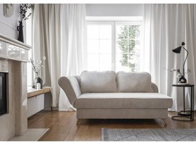 Béžová menčestrová leňoška (ľavý roh) Chic Charlotte – Miuform