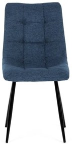 Autronic BONTEC Jedálenská stolička, modrá, látka, DCL-193 BLUE2 Farba: Hnedá