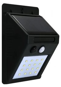 Polux LED Solárne nástenné svietidlo so senzorom LED/2,2W IP44 SA0731